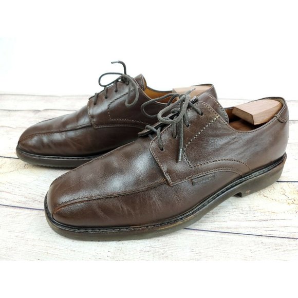 Mephisto Mens 8.5 Oxford Goodyear Welt Brown 8.5 - Picture 2 of 12